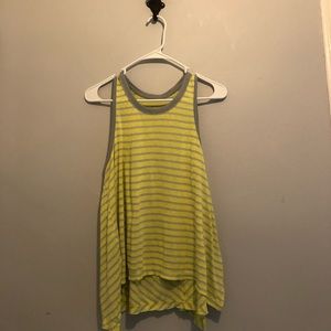 Yellow and grey Free People swing tank!